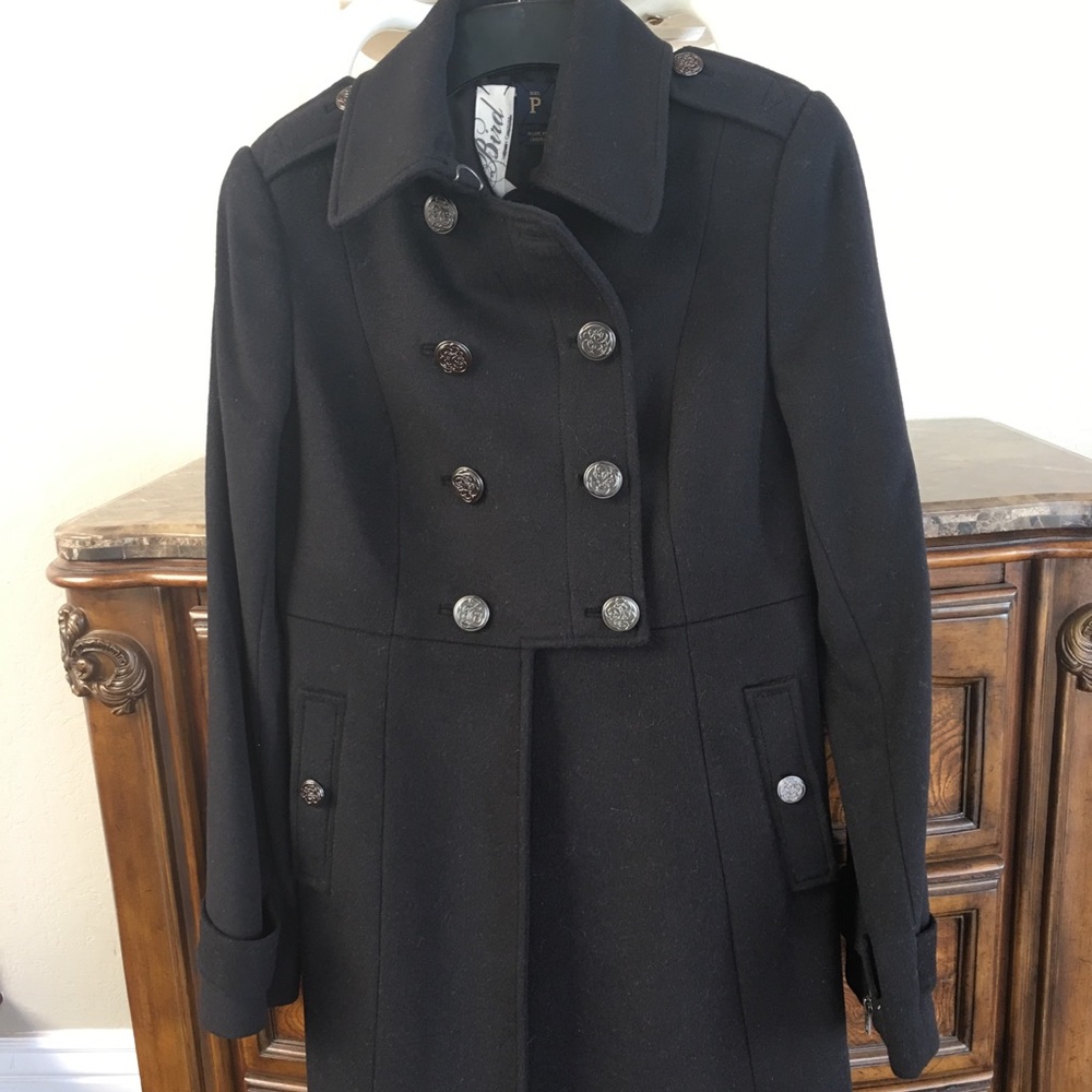 Bird By Juicy Couture Brand New Long Wool Coat